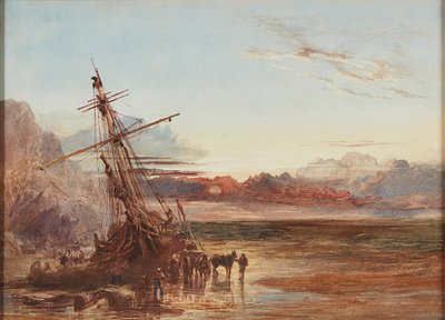 Enkazın Boşaltılması (suluboya) by Samuel Bough