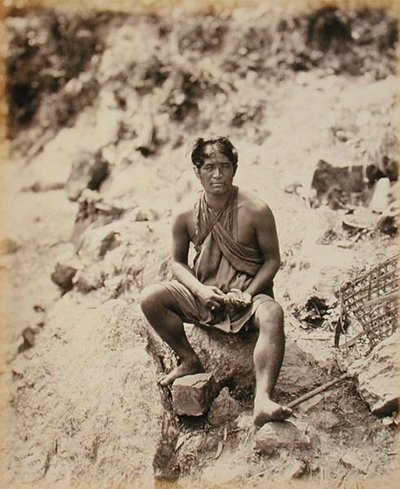 lepcha adam by Samuel Bourne