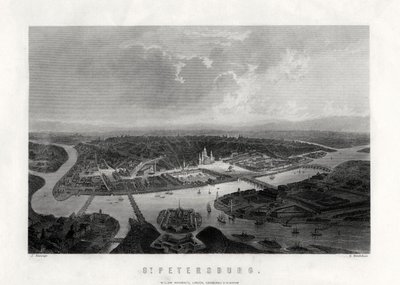 St Petersburg, Rusya, 19. yüzyıl by Samuel Bradshaw