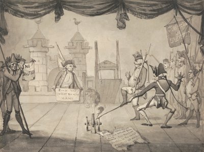 Bastille'in Düşüşünün Amfitiyatro Versiyonu by Samuel Collings