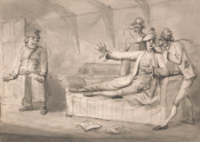 Morgan, Kaptan Wiffle'ın Hassas Organlarını Rahatsız Ediyor by Samuel Collings