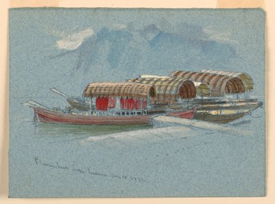 Eğlence Tekneleri, Luzern Gölü by Samuel Colman