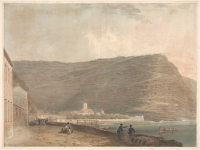 Dağlarla Çevrili Kıyı İngiliz Yerleşimi by Samuel Davis