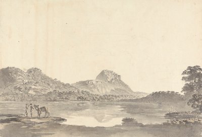 Göl Kenarındaki Figürler by Samuel Davis