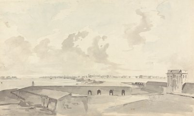 Fort William, Kalküta by Samuel Davis