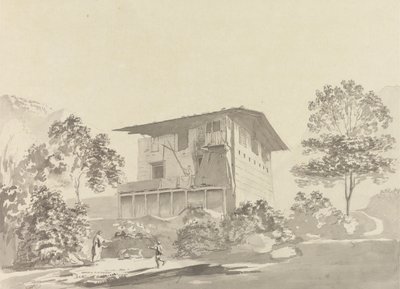 Tassisudon [Tashicho Dzong] yakınlarındaki Köyde by Samuel Davis