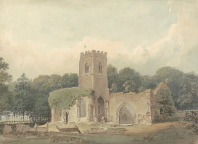 Eski Aziz Lawrence Kilisesi, Ayot St. Lawrence, Hertfordshire by Samuel Davis