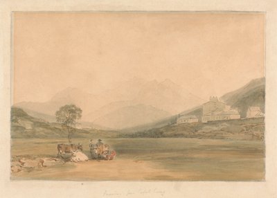Capel Curig'den Snowdon by Samuel Davis
