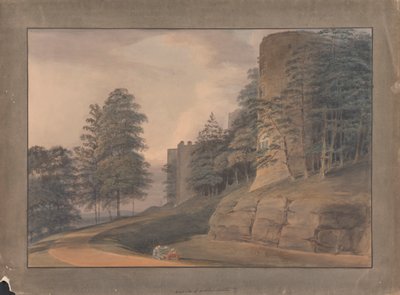 Ludlow Kalesi'nin Batı Yakası by Samuel Davis