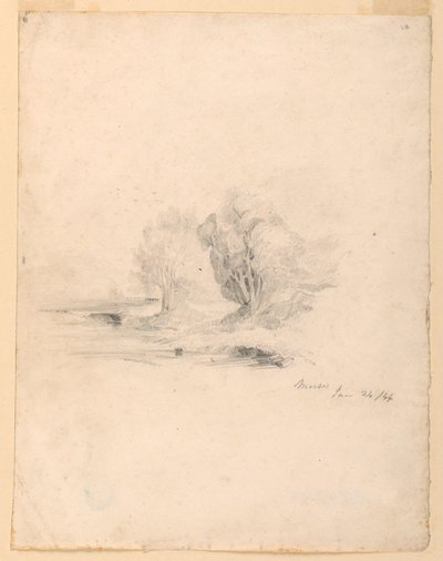 Dere ve Ağaçlar by Samuel Finley Breese Morse