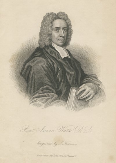 Rev Isaac Watt by Samuel Freeman