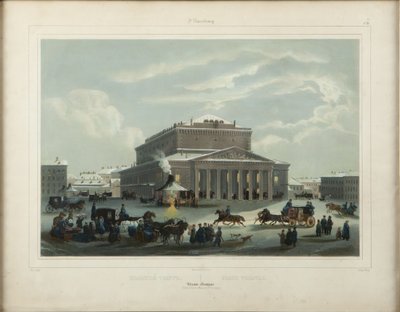 Saint Petersburg İmparatorluk Bolşoy Kamenny Tiyatrosu, 1840