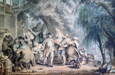 Acemi Çavuş, 18. yüzyıl by Samuel Hieronymous Grimm