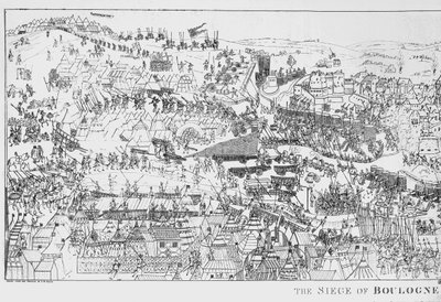 Boulogne Kuşatması, Kral VIII. Henry (1491-1547) tarafından 1544
