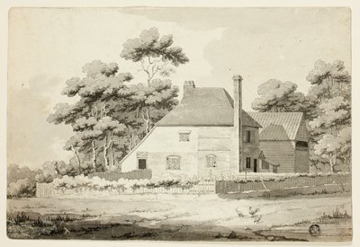 İngiliz Çiftlik Evi by Samuel Hieronymus Grimm