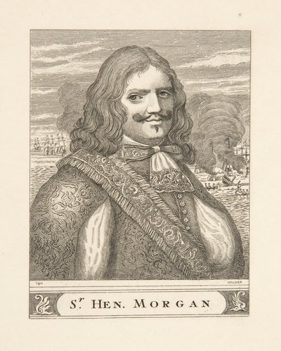 Sir Henry Morgan, bar. 1911 by Samuel Hollyer
