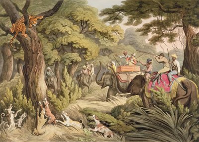 A Leopard Shooting, Oriental Field Sports, pub