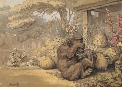 Ayı ve Arı Kovanları by Samuel Howitt