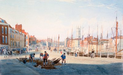 Aziz Augustines Geçit Töreni, Bristol, c1810 by Samuel Jackson