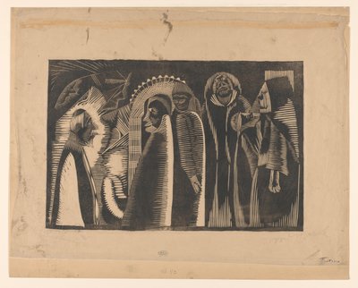 Fantasie (nesne üzerindeki orijinal başlık) by Samuel Jessurun de Mesquita (signed by artist)
