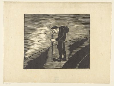 kambur ile şekil Kambur (orijinal başlık) by Samuel Jessurun de Mesquita (signed by artist)