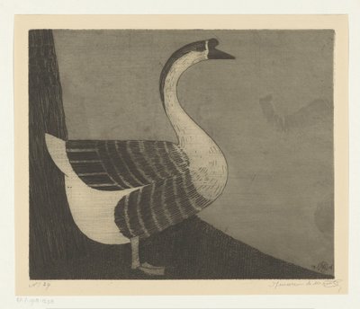 topuz kaz by Samuel Jessurun de Mesquita (signed by artist)