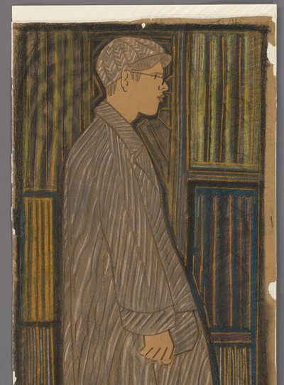 Ayakta duran çocuk tam uzunlukta by Samuel Jessurun de Mesquita (signed by artist)