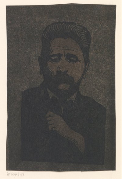Otoportre (alt gölge ile) by Samuel Jessurun de Mesquita (signed by artist)