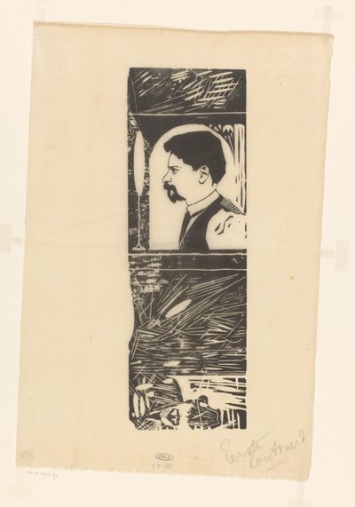 kendi portre by Samuel Jessurun de Mesquita (signed by artist)