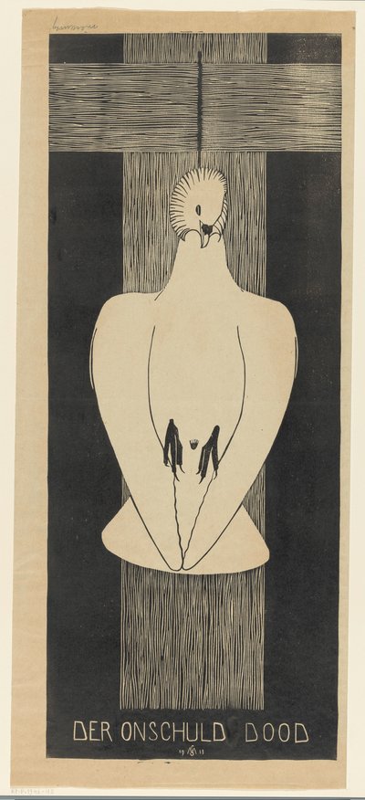 Masumiyet ölümü (nesne üzerindeki orijinal başlık) by Samuel Jessurun de Mesquita