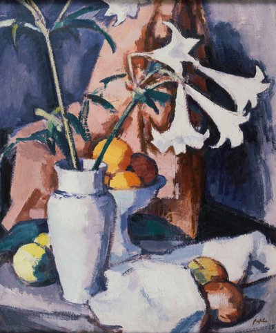 Madonna Zambakları, c.1926 by Samuel John Peploe