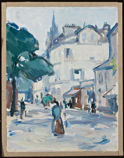 Sokak Sahnesi, Paris, by Samuel John Peploe