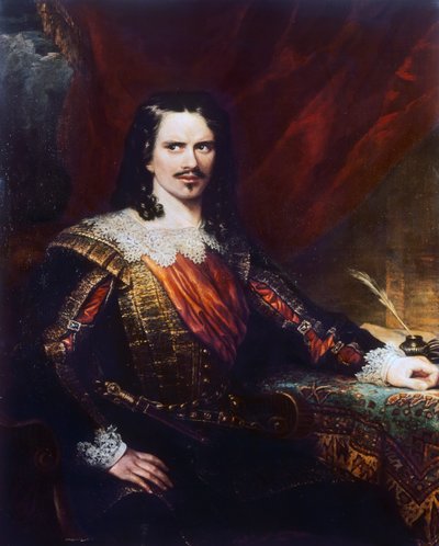 Charles John Kean'ın Portresi (1811-1868), İngiliz yönetmen ve tiyatro yöneticisi, Samuel John Stump'ın tablosu (1863'te öldü) tuval üzerine yağlı boya by Samuel John Stump