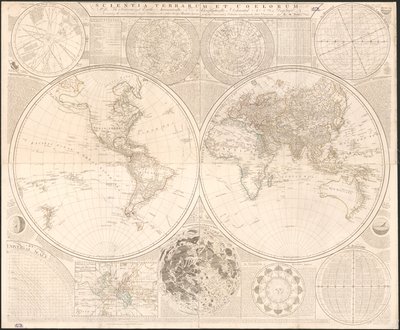 Scientia terrarum et coelorum : veya gökler ve yer astronomik ve coğrafi olarak betimlenir ve gösterilir : Güneş yıldızlı ve dünyevi sistemlerdeki en ilginç ve faydalı ayrıntıları içerir, aslına uygun olarak sıralanır ve t