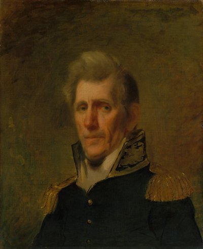 Genel Andrew Jackson, 1819. by Samuel Lovett Waldo