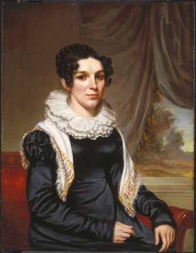 Maria Clarissa Leavitt (panelde yağ) (ayrıca bkz. 212147) by Samuel Lovett Waldo