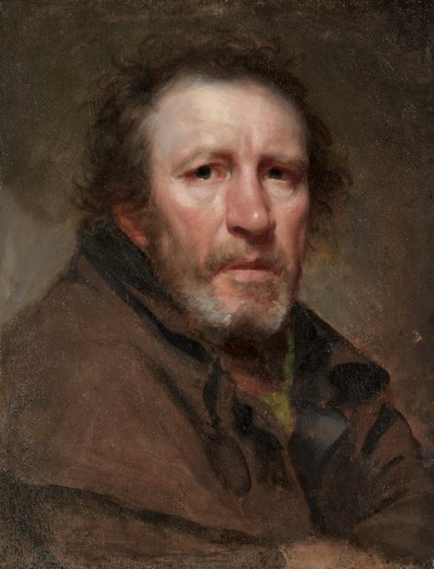 Eski Pat, Bağımsız Dilenci, c. 1819. by Samuel Lovett Waldo