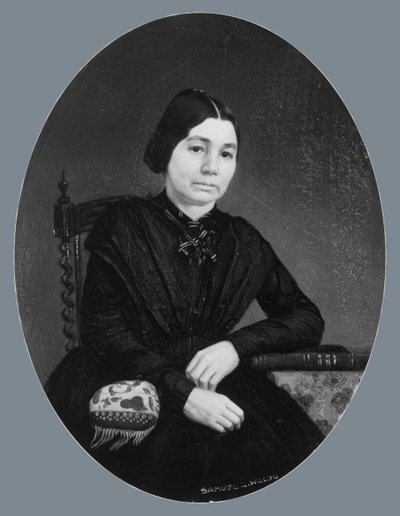 Bir Hanımefendinin Portresi, ca. 1850. by Samuel Lovett Waldo