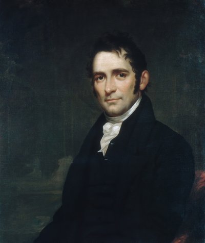 Muhterem John Brodhead Romeyn, yak. 1817-20. by Samuel Lovett Waldo