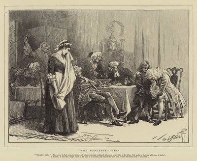 gezgin varis by Samuel Luke Fildes