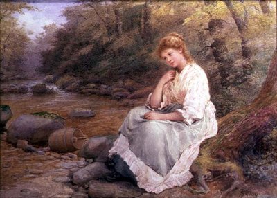 Meditasyon (kağıt üzerine sulu boya) by Samuel McLoy