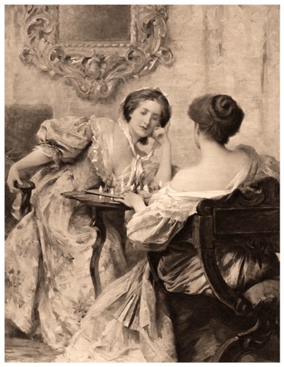 Satranç Oyuncuları, 1903 by Samuel Melton Fisher