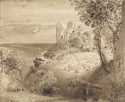Pastoral Bir Sahne by Samuel Palmer