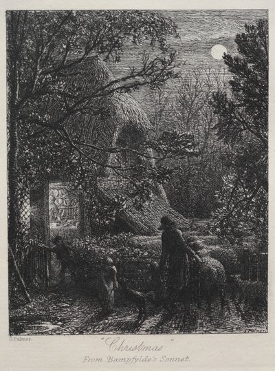 Noel (Son Koyunun Katlanması) by Samuel Palmer