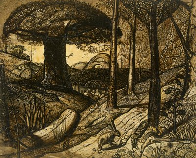 Sabah erken, 1825 by Samuel Palmer