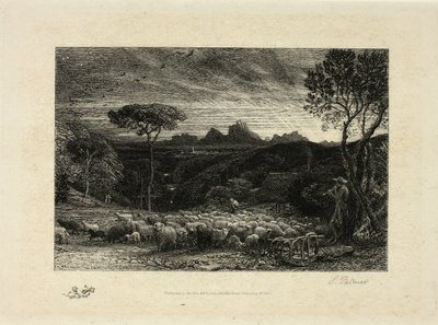 Katlamanın Açılması by Samuel Palmer