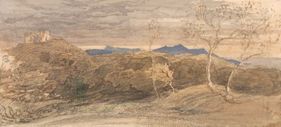 Galler'deki sahne by Samuel Palmer