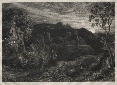 Bellman, 1879. by Samuel Palmer
