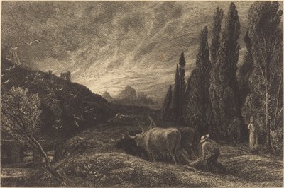 Erken Pullukçu by Samuel Palmer