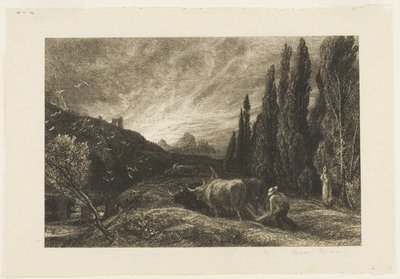 Erken Pullukçu by Samuel Palmer